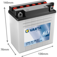 VARTA Accu / Batterij 2