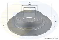 Disc frana COMLINE, Cod: ADC2722