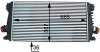 Thumbnail - Intercooler, inlaatluchtkoeler - CI364000P - MAHLE