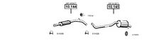 Sistem de esapament ASMET, Cod: DA101010