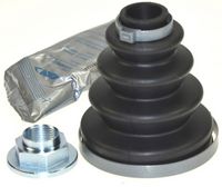 Faltenbalgsatz, Antriebswelle