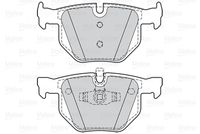 Bremsbelagsatz, Scheibenbremse