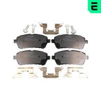 Комплект спирачно феродо, дискови спирачки BP-12709 OPTIMAL