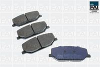Комплект спирачно феродо, дискови спирачки FPBP137 FAI AutoParts