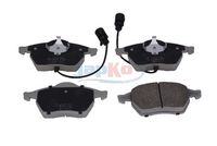 комплект спирачно феродо, дискови спирачки