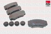 комплект спирачно феродо, дискови спирачки