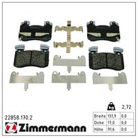 комплект спирачно феродо, дискови спирачки