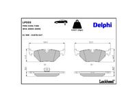 комплект спирачно феродо, дискови спирачки