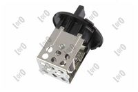 Resistor, interior blower