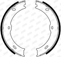 Bremsbackensatz, Feststellbremse