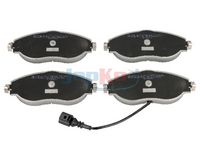 комплект спирачно феродо, дискови спирачки