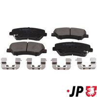 комплект спирачно феродо, дискови спирачки