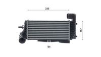 Thumbnail - Intercooler, inlaatluchtkoeler - CI245000S - MAHLE