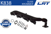 Krümmer, Abgasanlage