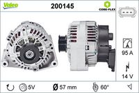 Генератор 200145 VALEO