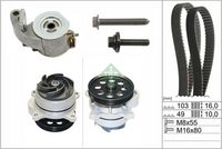 Set pompa apa + curea dintata Schaeffler INA, Cod: 530 0945 30