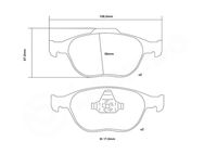 BREMBO High performance remblokkenset 3