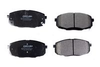 комплект спирачно феродо, дискови спирачки