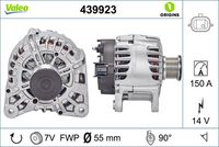 Generator / Alternator VALEO, Cod: 439923