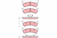 Bremsbelagsatz, Scheibenbremse