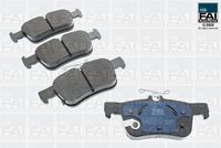 Комплект спирачно феродо, дискови спирачки FPBP537 FAI AutoParts