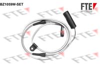 Warnkontakt, Bremsbelagverschleiß