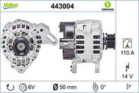 Generator / Alternator VALEO, Cod: 443004