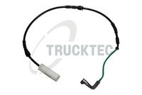 предупредителен контактен сензор, износване на накладките