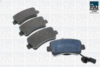 Комплект спирачно феродо, дискови спирачки FPBP625 FAI AutoParts