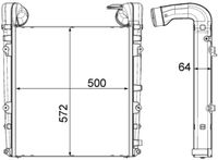 Thumbnail - Intercooler, inlaatluchtkoeler - CI456000P - MAHLE
