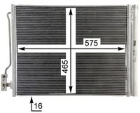 Thumbnail - Condensor, airconditioning - AC67000P - MAHLE