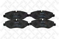 Комплект спирачно феродо, дискови спирачки 1256 000B-SX STELLOX