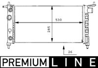 Thumbnail - Radiateur - CR269000P - MAHLE