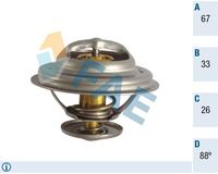 термостат, охладителна течност