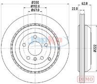 Disc frana JAPKO, Cod: 610519C