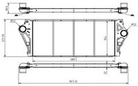 Radiator intercooler MTR, Cod: 13054788
