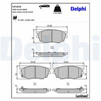 Bremsbelagsatz, Scheibenbremse