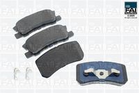 комплект спирачно феродо, дискови спирачки