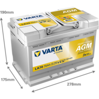 VARTA Accu / Batterij 2