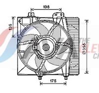 вентилатор, охлаждане на двигателя