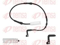 предупредителен контактен сензор, износване на накладките