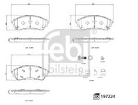 Bremsbelagsatz, Scheibenbremse