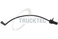 предупредителен контактен сензор, износване на накладките