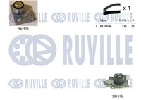 Set pompa apa + curea dintata RUVILLE, Cod: 5501282