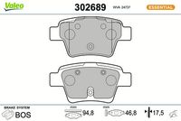 Bremsbelagsatz, Scheibenbremse