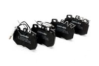 комплект спирачно феродо, дискови спирачки