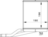 Thumbnail - Kachelradiateur, interieurverwarming - AH228000P - MAHLE