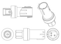 Thumbnail - Drukschakelaar, airconditioning - ASE5000P - MAHLE