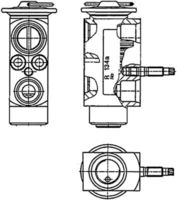 Thumbnail - Expansieventiel, airconditioning - AVE60000P - MAHLE