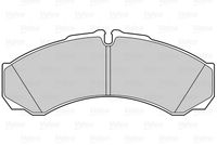 Bremsbelagsatz, Scheibenbremse